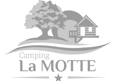 logo camping la motte gris