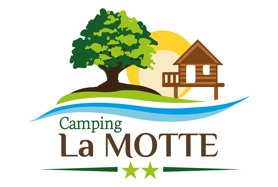 logo camping la motte 2 étoiles